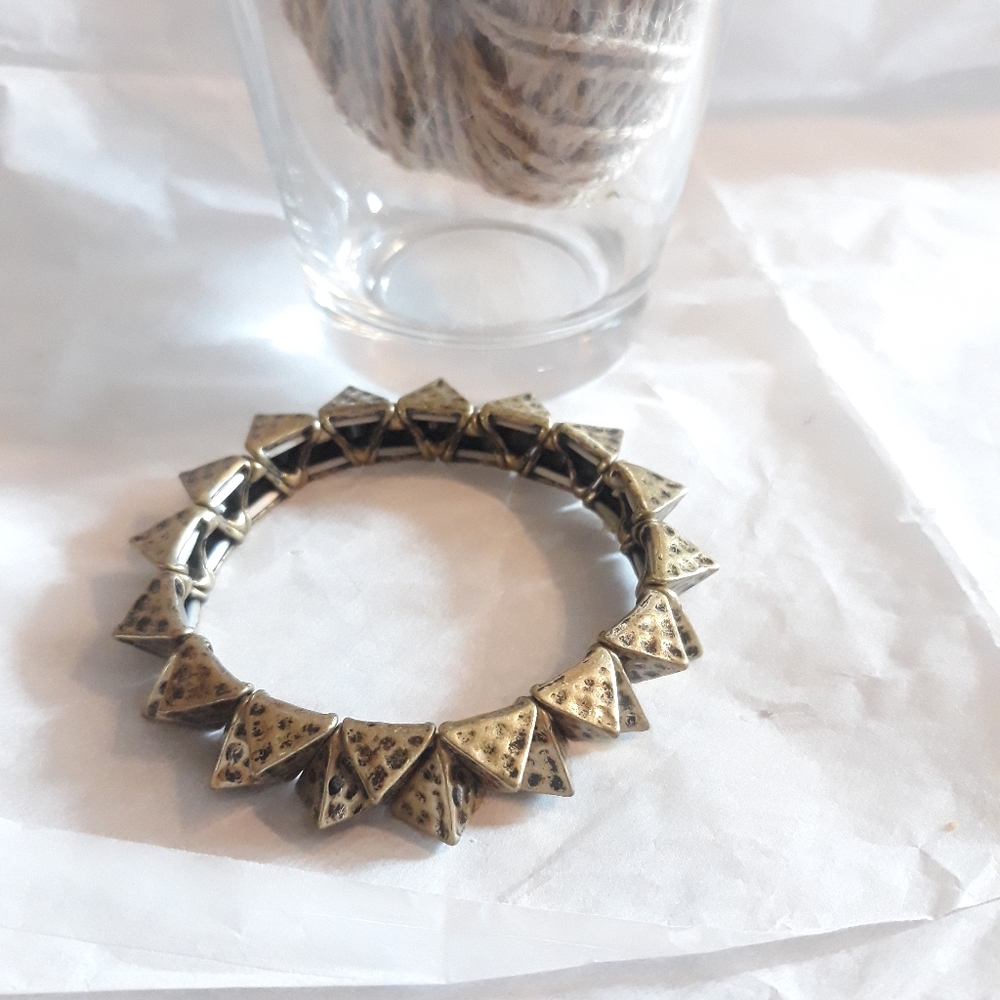 Spike Glam Punk Bracelet